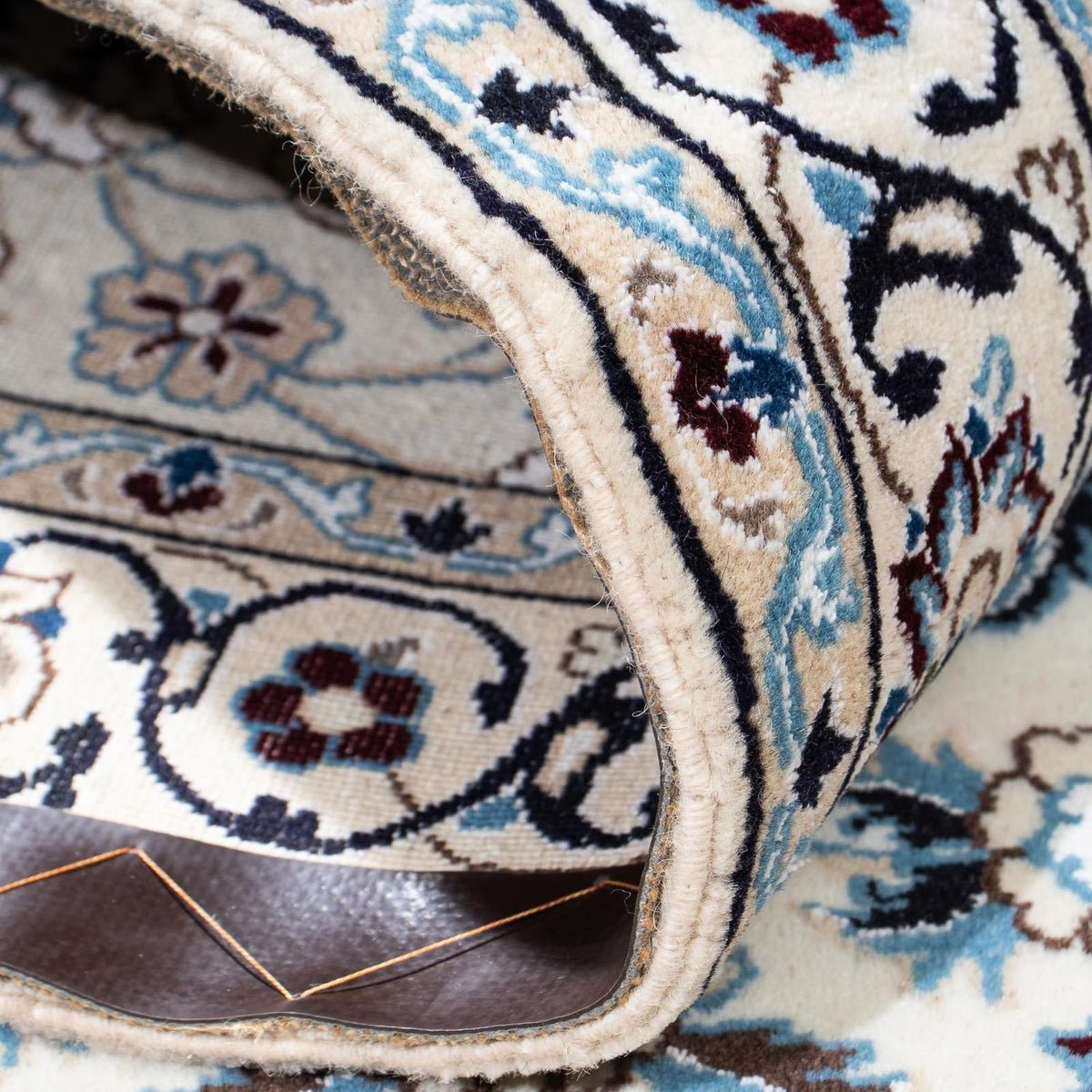 Dywan perski - Nain - Królewski - 173 x 111 cm - beżowy