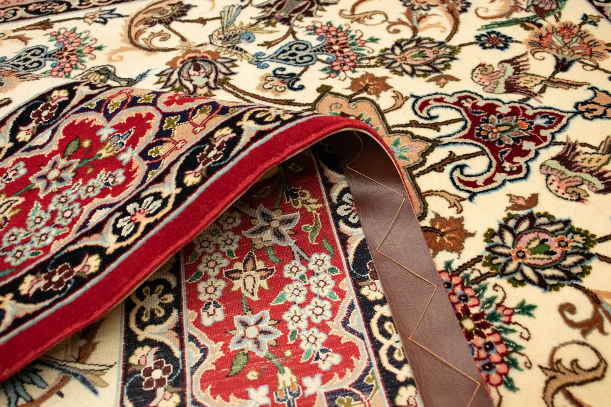 Dywan perski - Isfahan - Premium - 168 x 110 cm - beżowy