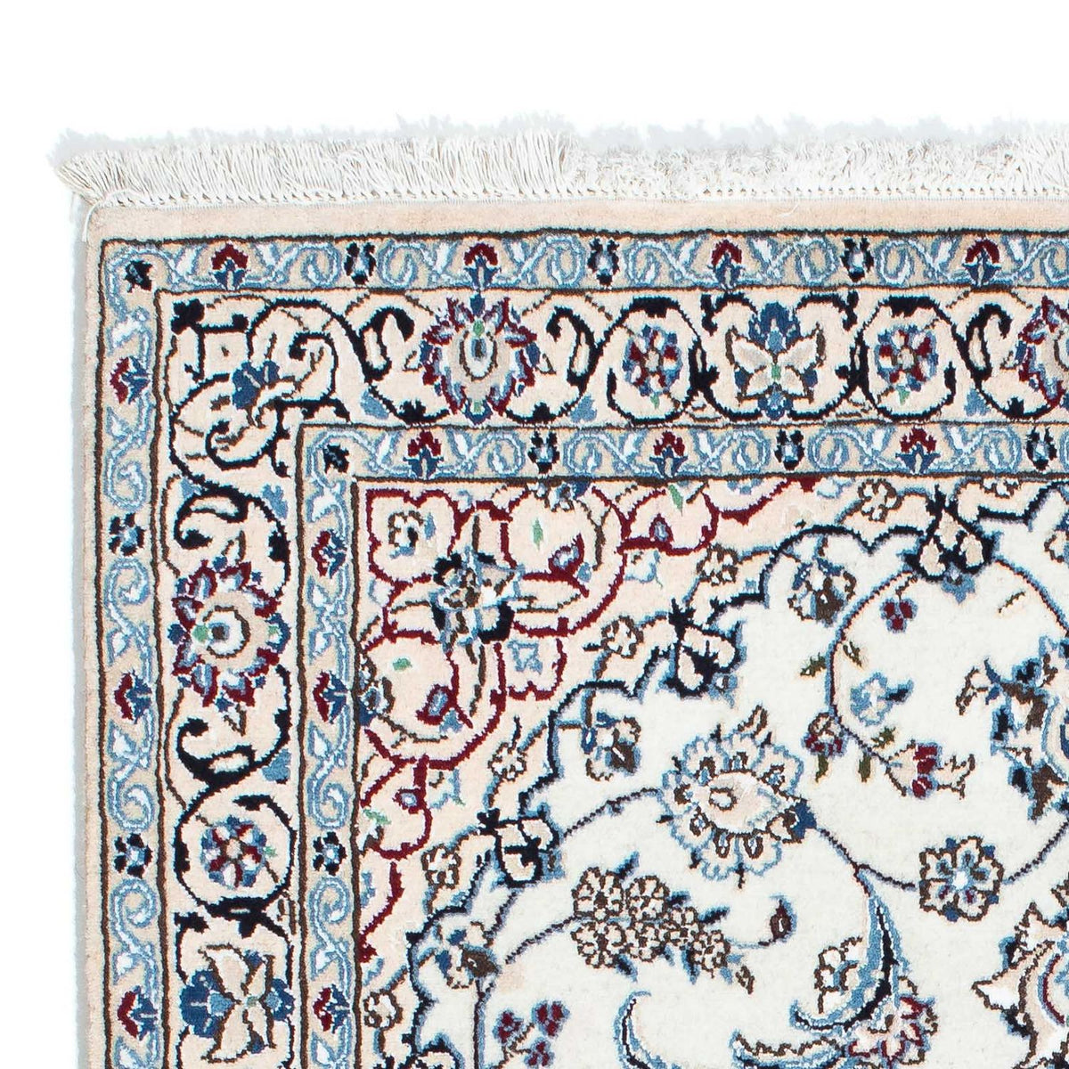 Dywan perski - Nain - Królewski - 176 x 112 cm - beżowy