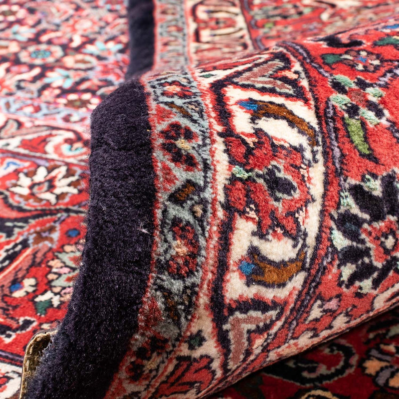 Dywan perski - Bijar - 355 x 246 cm - jasna czerwień