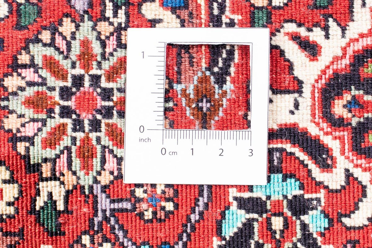 Dywan perski - Bijar - 355 x 246 cm - jasna czerwień