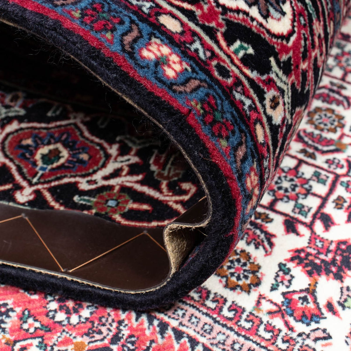 Dywan perski - Bijar - 205 x 128 cm - beżowy