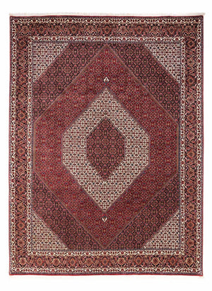 Perski dywan - Bijar - Royal - 340 x 254 cm - czerwony