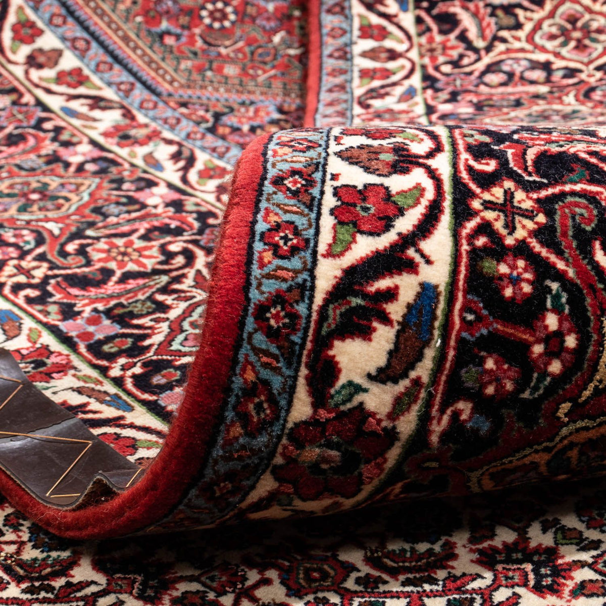 Perski dywan - Bijar - Royal - 340 x 254 cm - czerwony