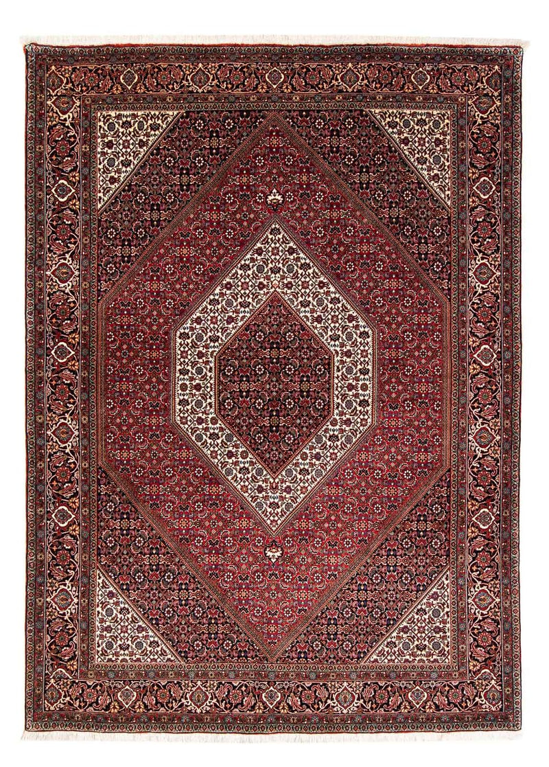 Dywan perski - Bijar - 229 x 170 cm - czerwony