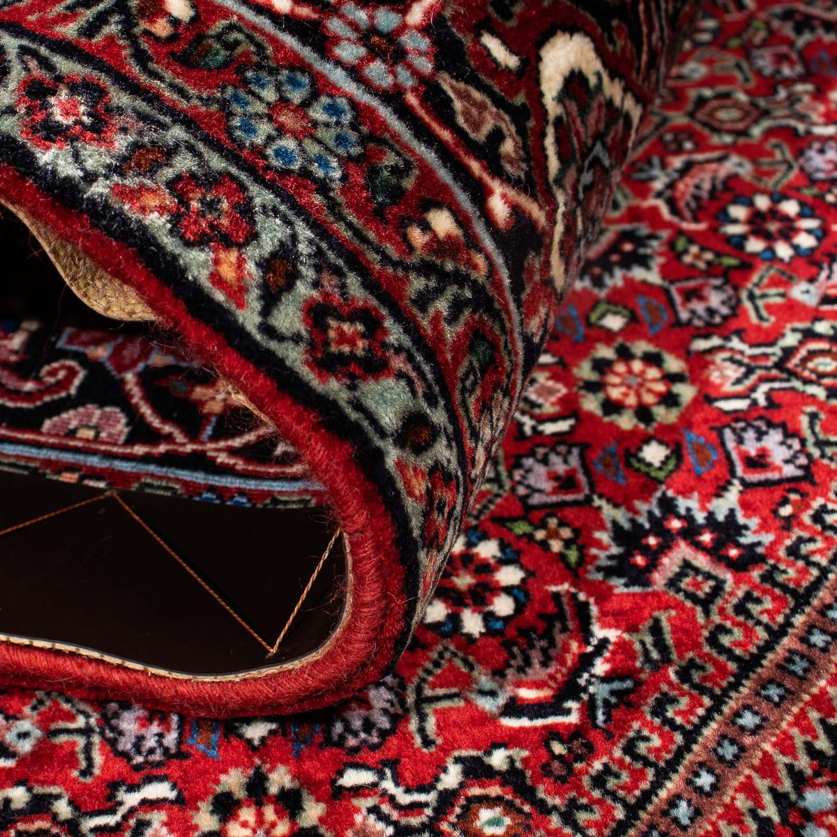 Dywan perski - Bijar - 229 x 170 cm - czerwony