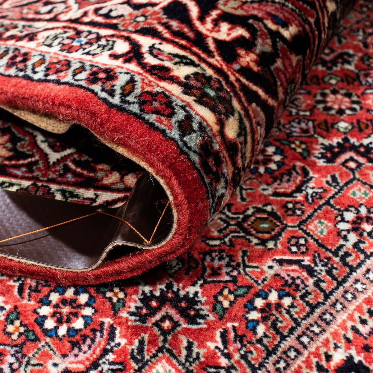 Dywan perski - Bijar - 250 x 170 cm - ciemna czerwień