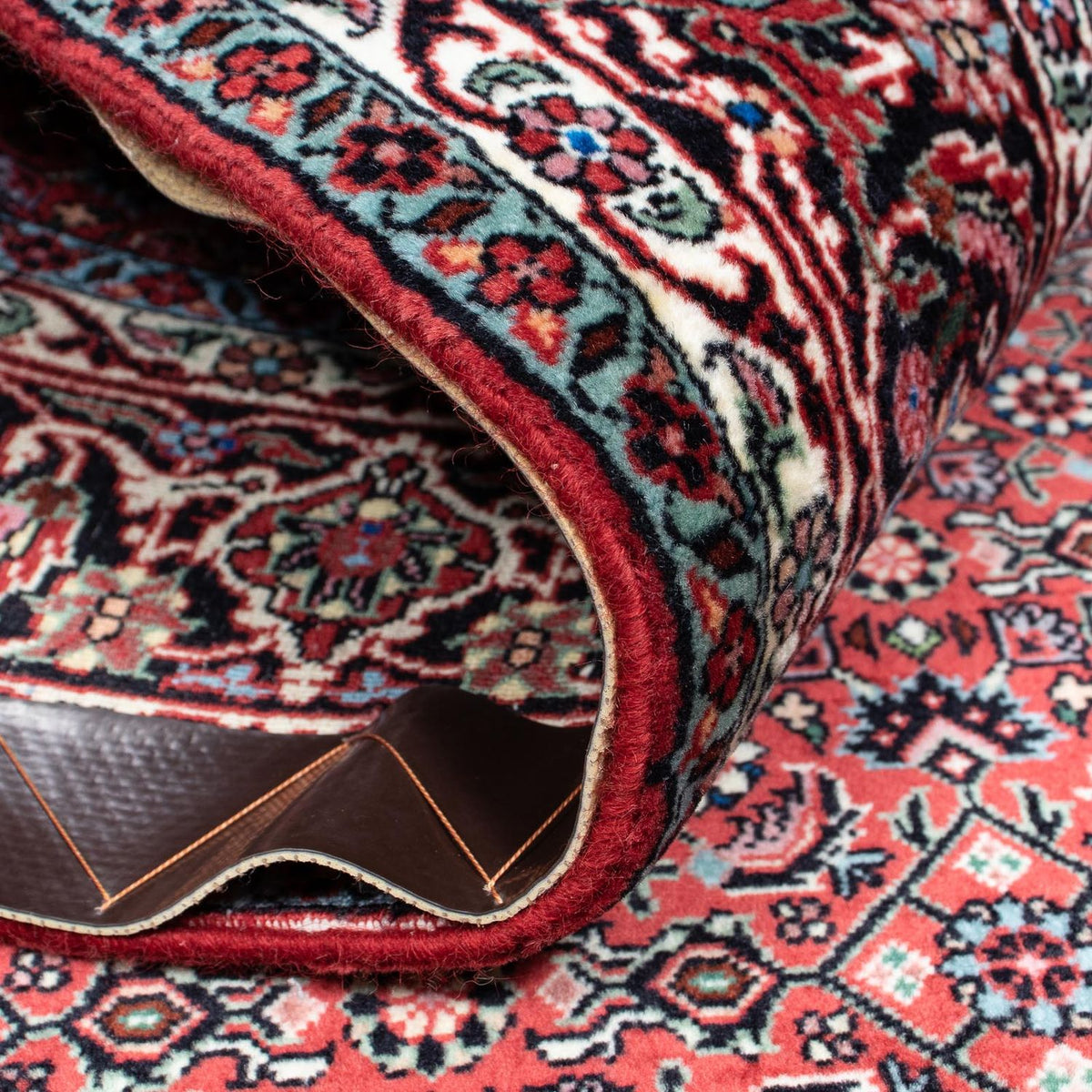 Dywan perski - Bijar - 212 x 130 cm - jasna czerwień