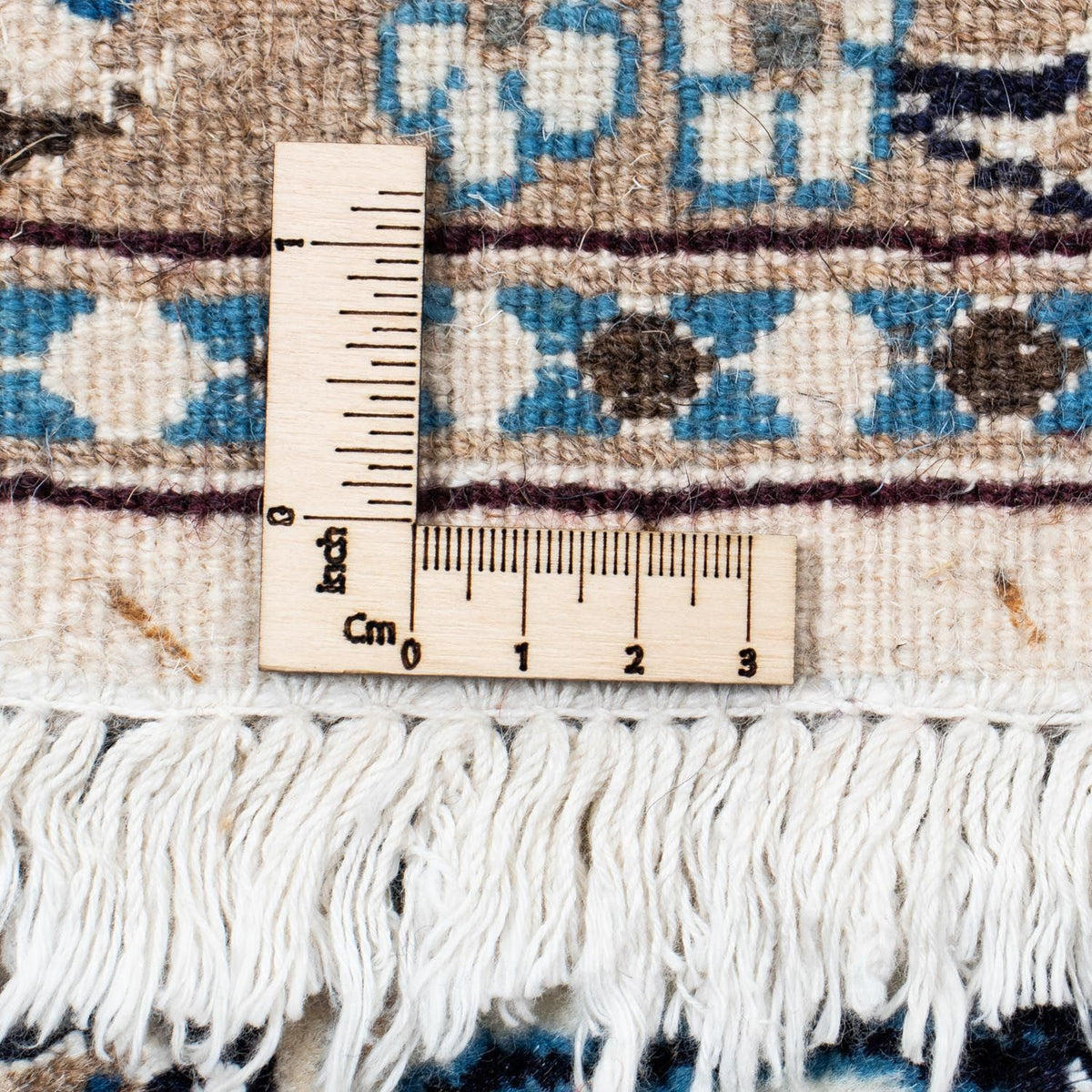 Dywan perski - Nain - Królewski - 292 x 206 cm - beżowy