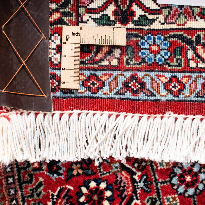 Dywan perski - Bijar - 246 x 171 cm - ciemna czerwień