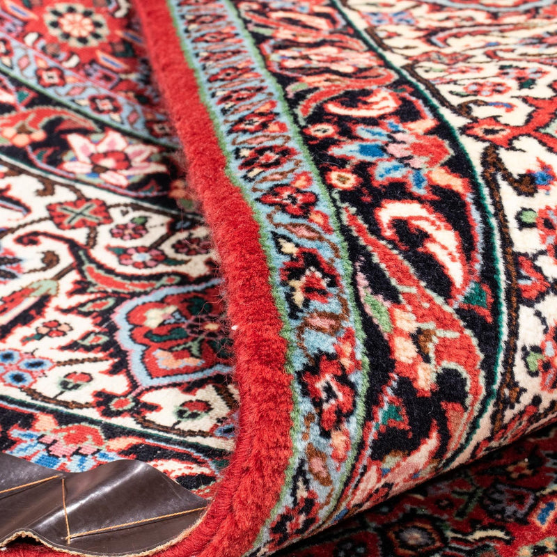 Dywan perski - Bijar - 297 x 249 cm - jasna czerwień