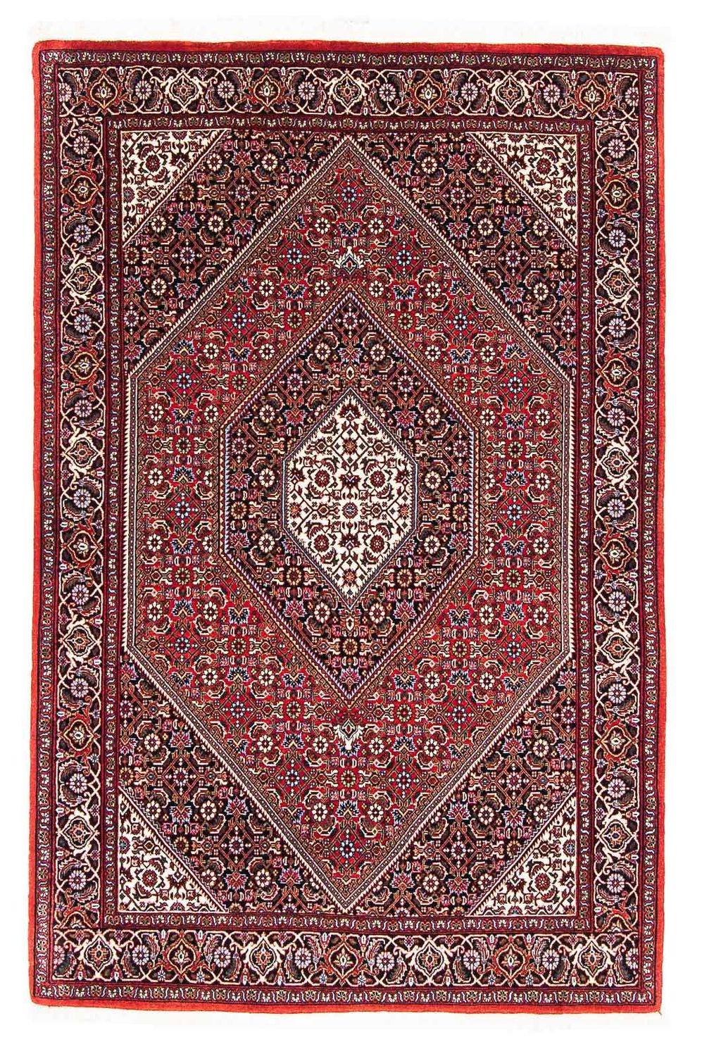 Dywan perski - Bijar - 175 x 111 cm - czerwony