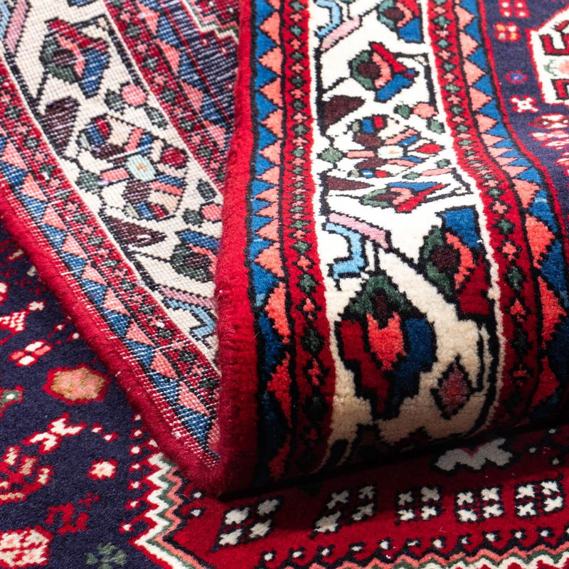 Perski dywan - Nomadyczny - 150 x 103 cm - ciemna czerwień