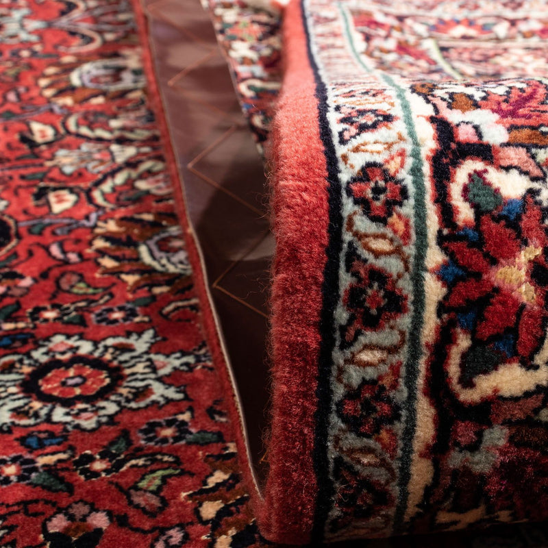 Perski dywan - Bijar - Royal - 349 x 252 cm - czerwony