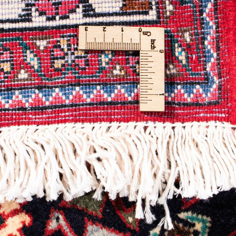 Dywan Gabbeh - Kashkuli perski - 200 x 155 cm - ciemna czerwień