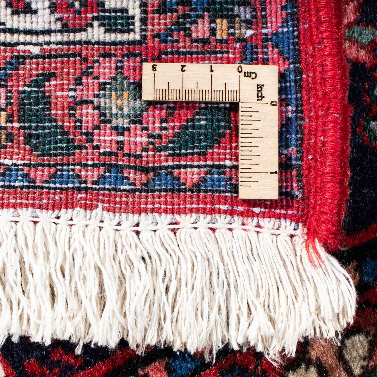 Dywan Gabbeh - Kashkuli perski - 203 x 153 cm - ciemna czerwień