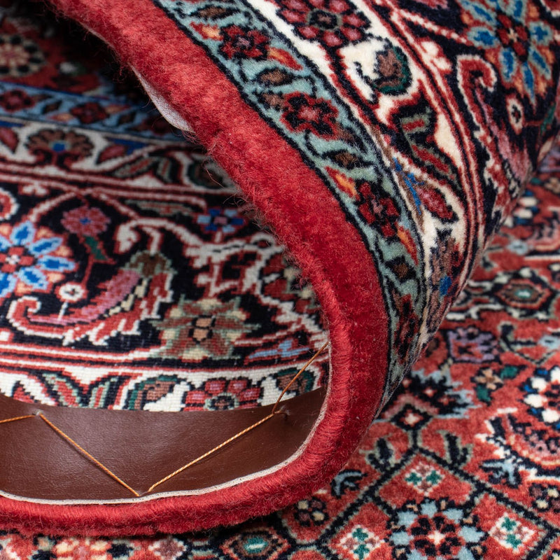 Dywan perski - Bijar - 202 x 132 cm - jasna czerwień