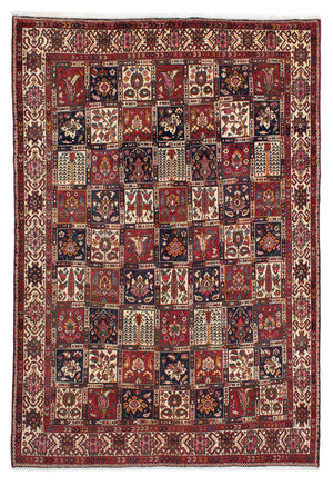 Perski dywan - Nomadyczny - 298 x 210 cm - czerwony