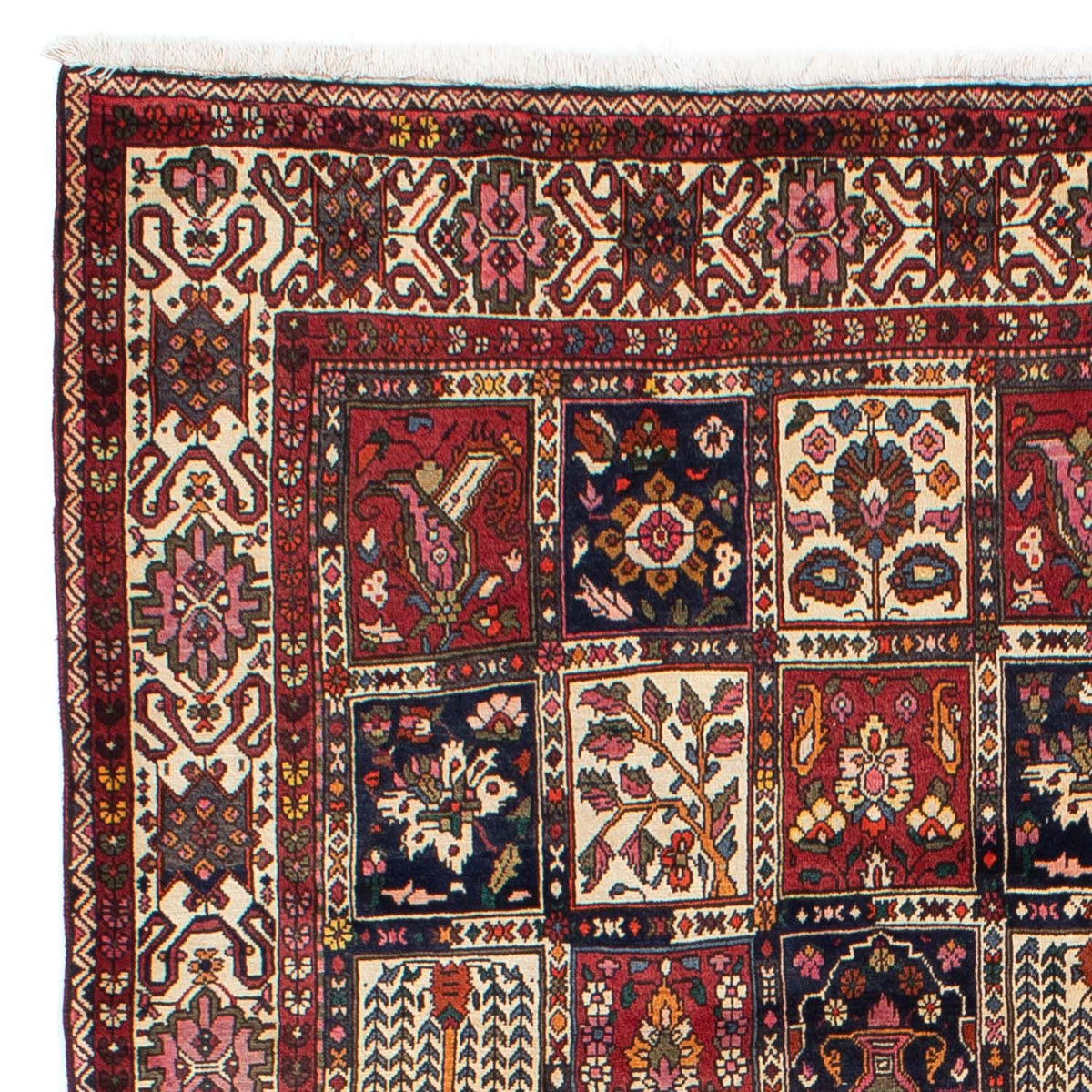 Perski dywan - Nomadyczny - 298 x 210 cm - czerwony