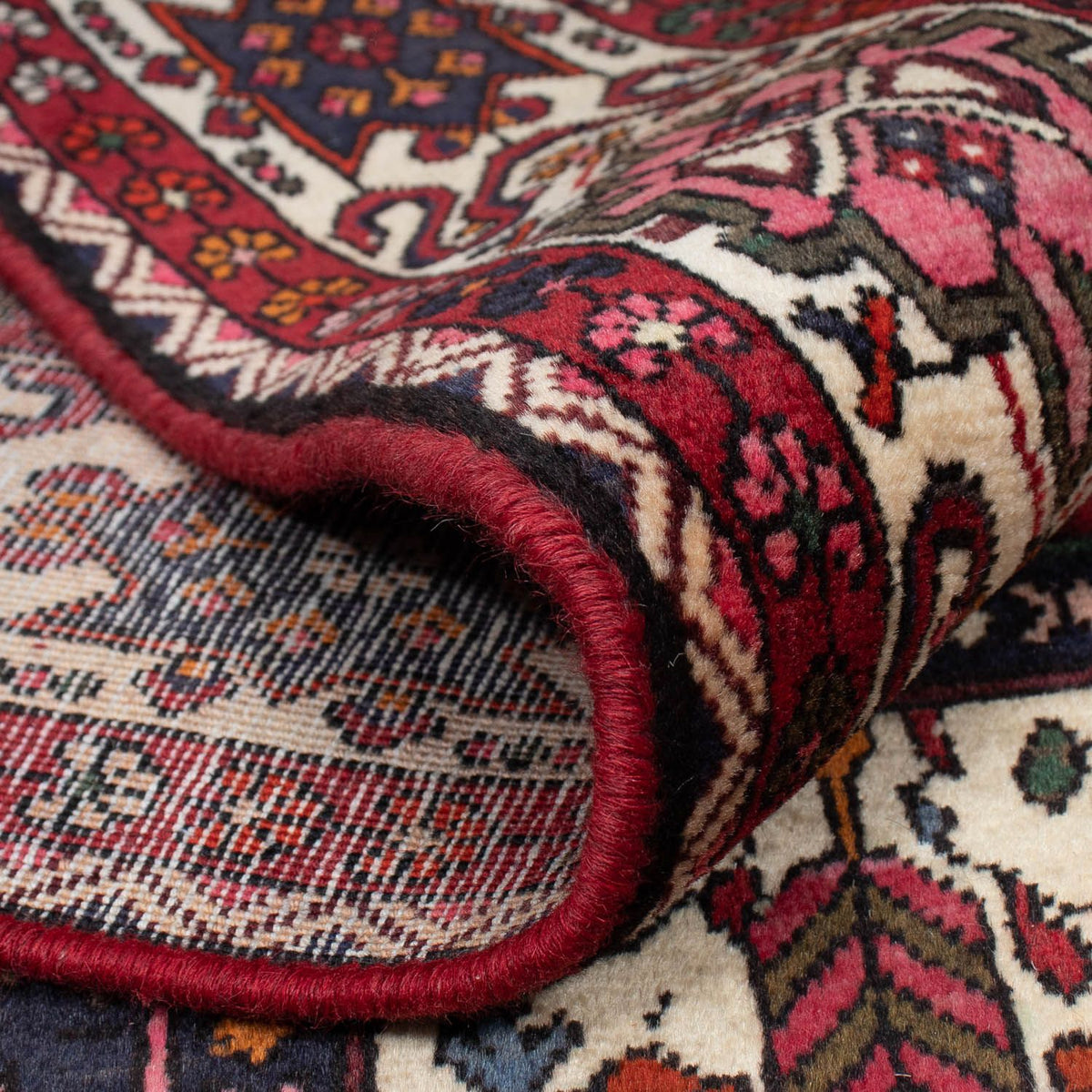 Perski dywan - Nomadyczny - 298 x 210 cm - czerwony