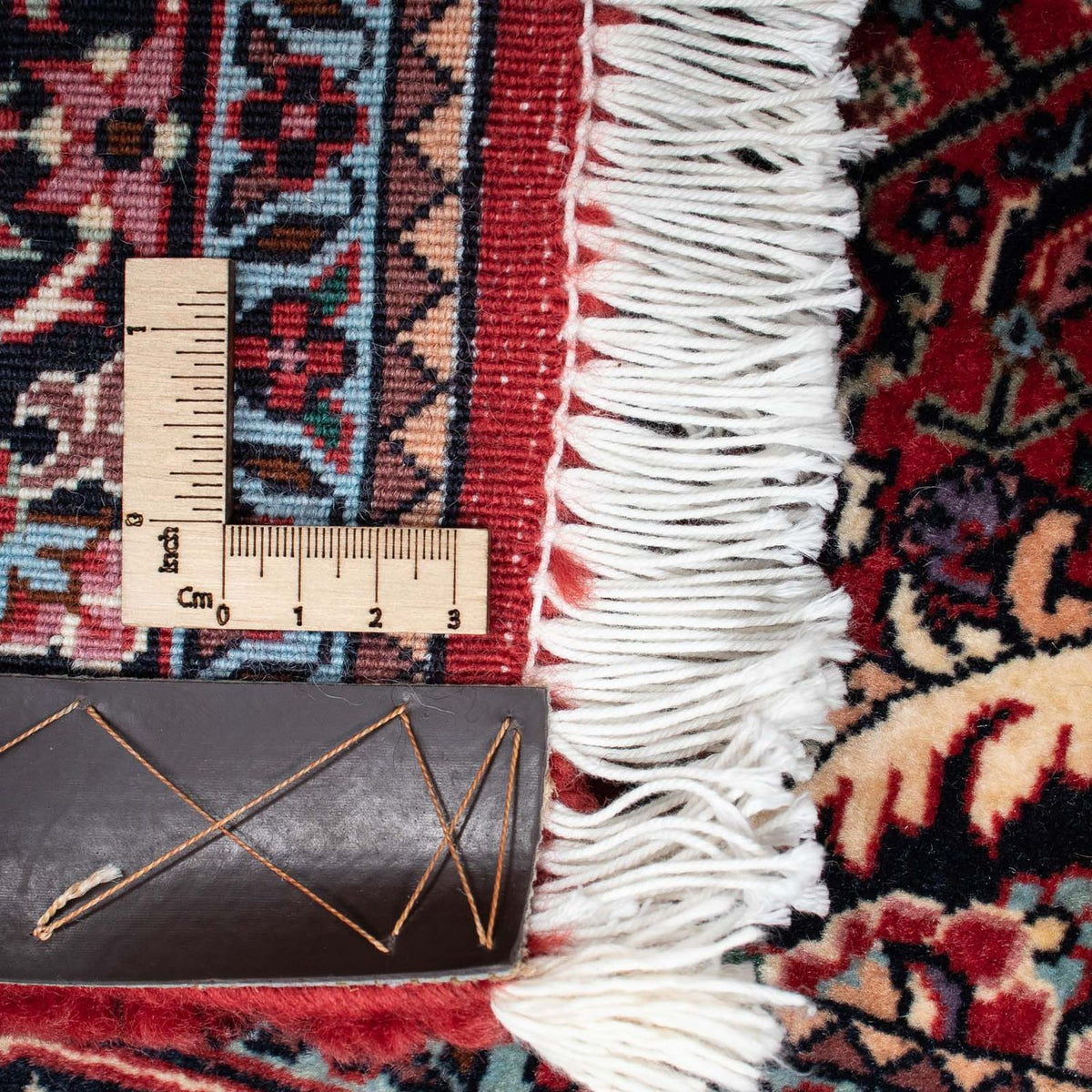 Biegacz Dywan perski - Bijar - 192 x 103 cm - jasna czerwień