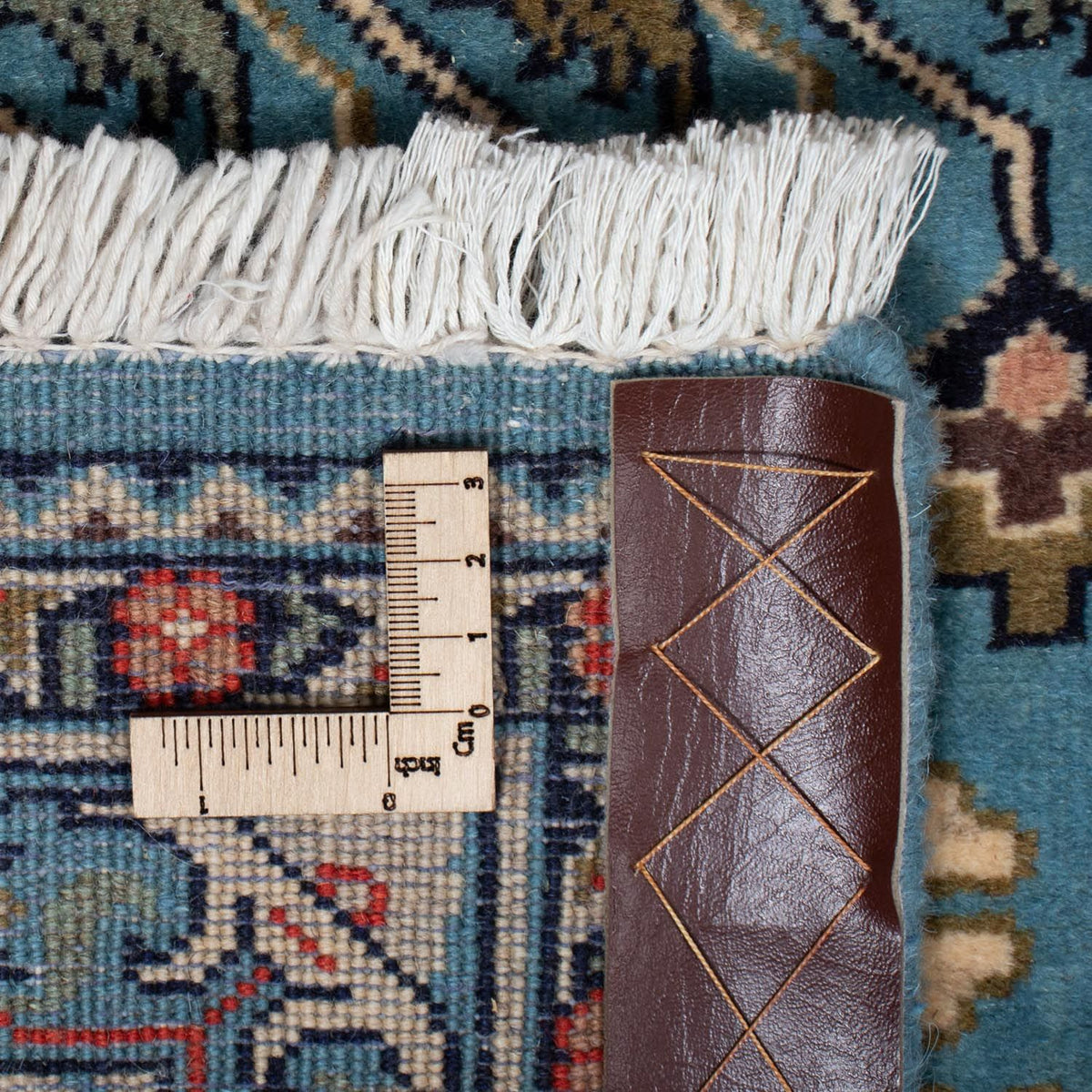 Perski dywan - Nomadyczny kwadratowy  - 214 x 200 cm - niebieski