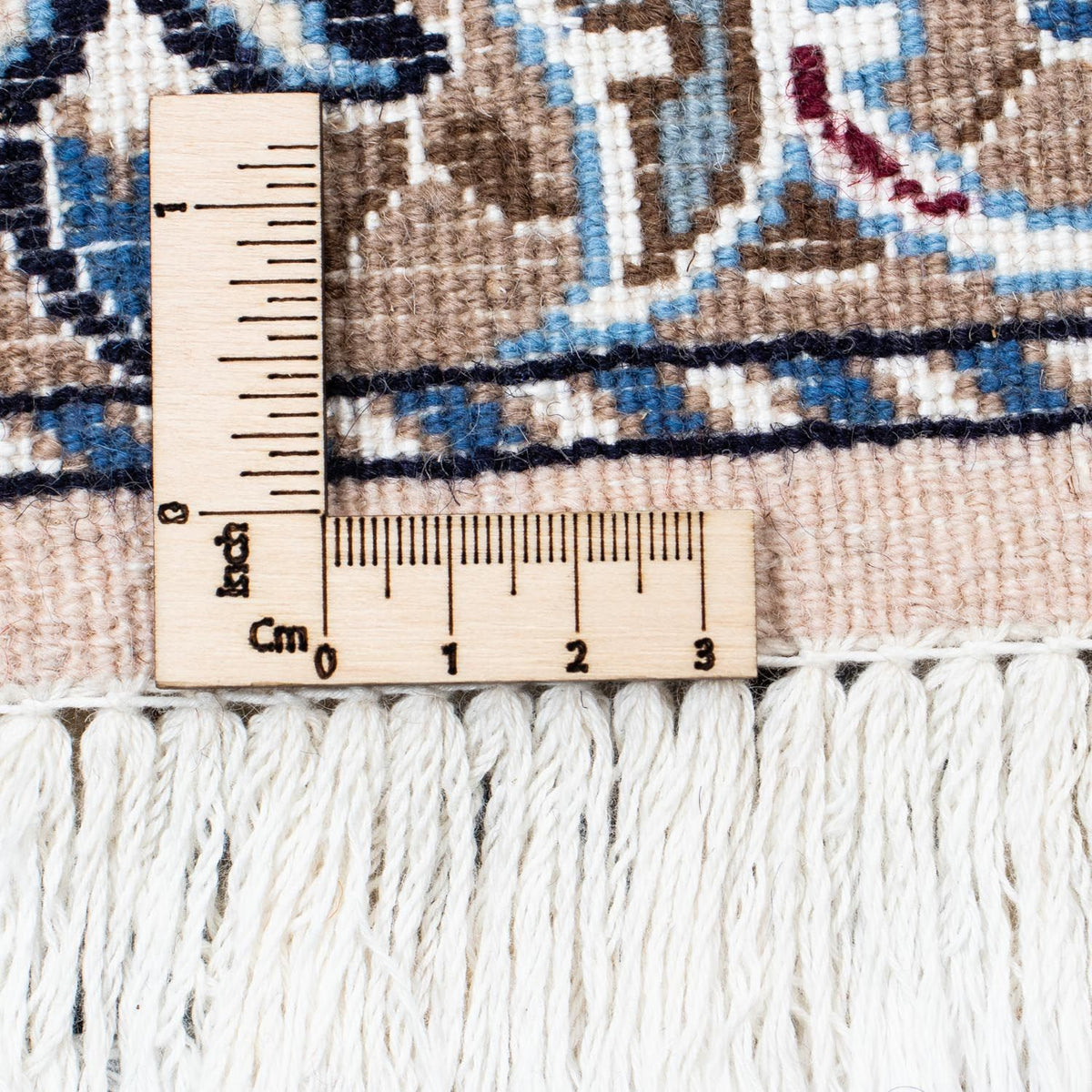 Dywan perski - Nain - Królewski - 301 x 203 cm - beżowy