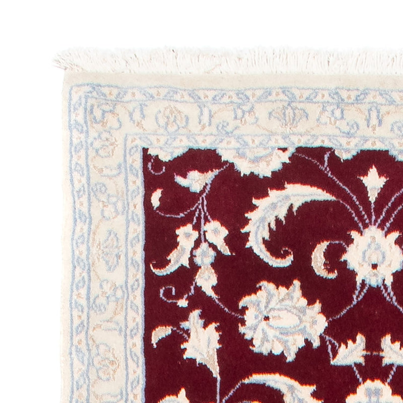 Biegacz Dywan perski - Nain - 398 x 84 cm - ciemna czerwień