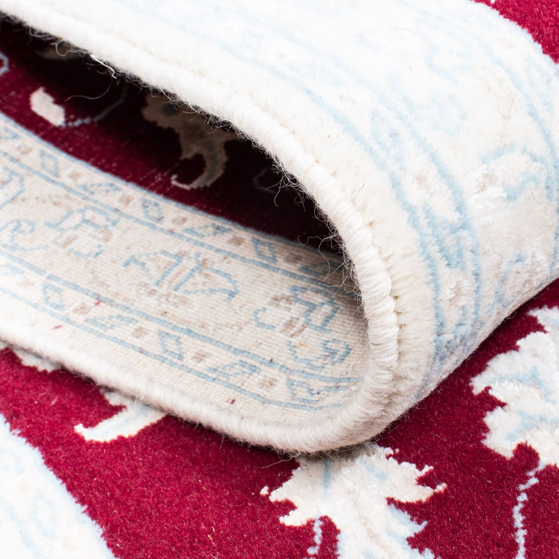 Biegacz Dywan perski - Nain - 398 x 84 cm - ciemna czerwień