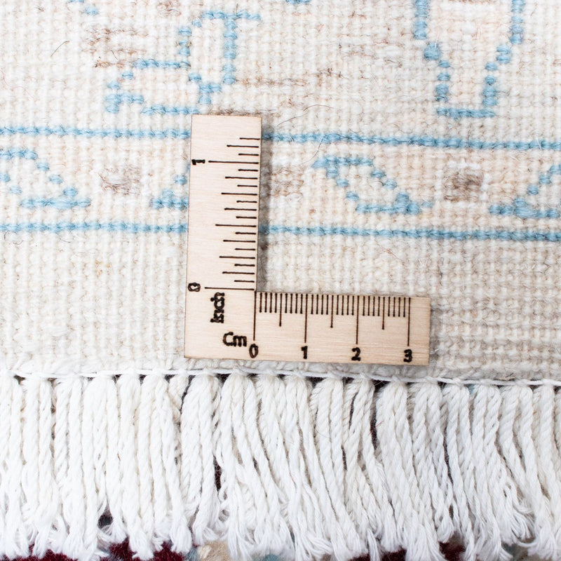 Biegacz Dywan perski - Nain - 398 x 84 cm - ciemna czerwień