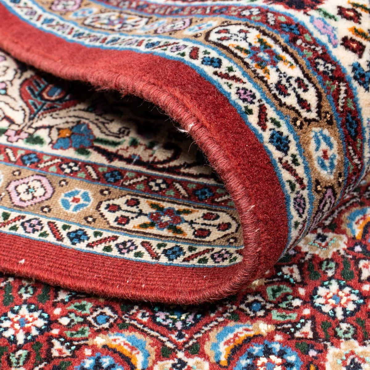 Dywan perski - Klasyczny - 231 x 168 cm - ciemna czerwień