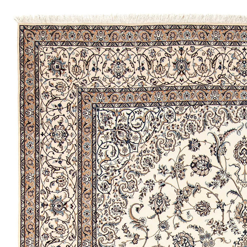 Dywan perski - Nain - Premium - 328 x 215 cm - beżowy