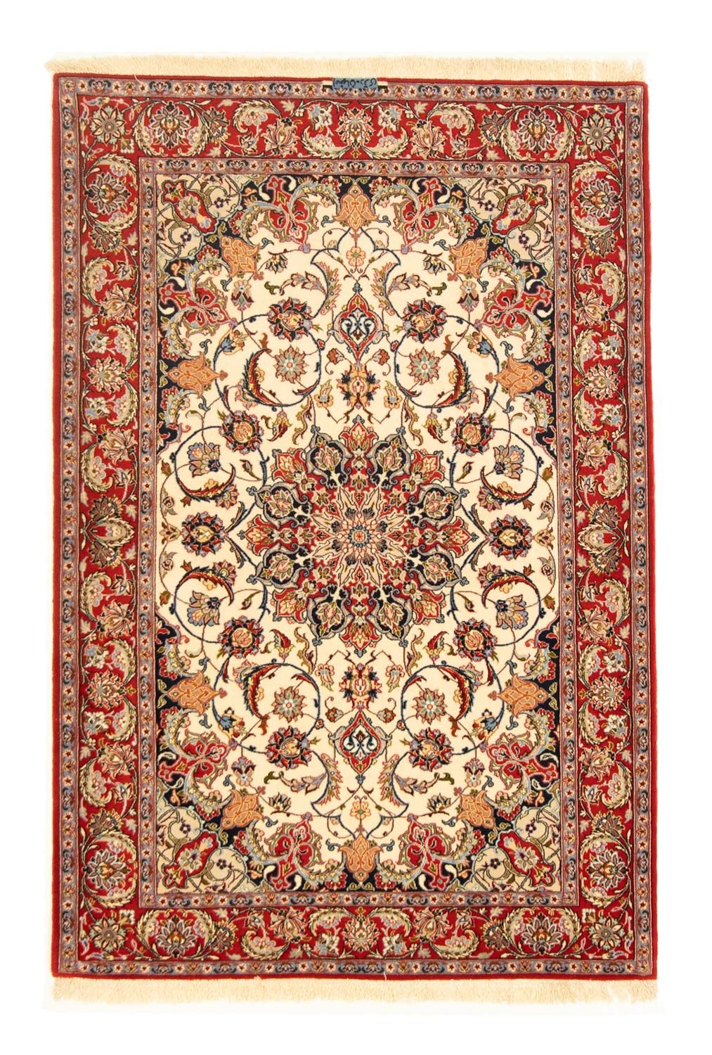 Dywan perski - Isfahan - Premium - 166 x 107 cm - beżowy
