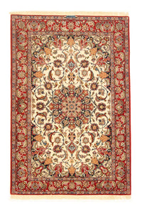 Dywan perski - Isfahan - Premium - 166 x 107 cm - beżowy