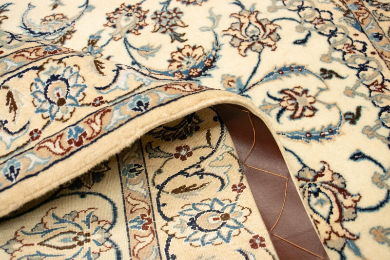 Dywan perski - Nain - Premium - 135 x 102 cm - beżowy