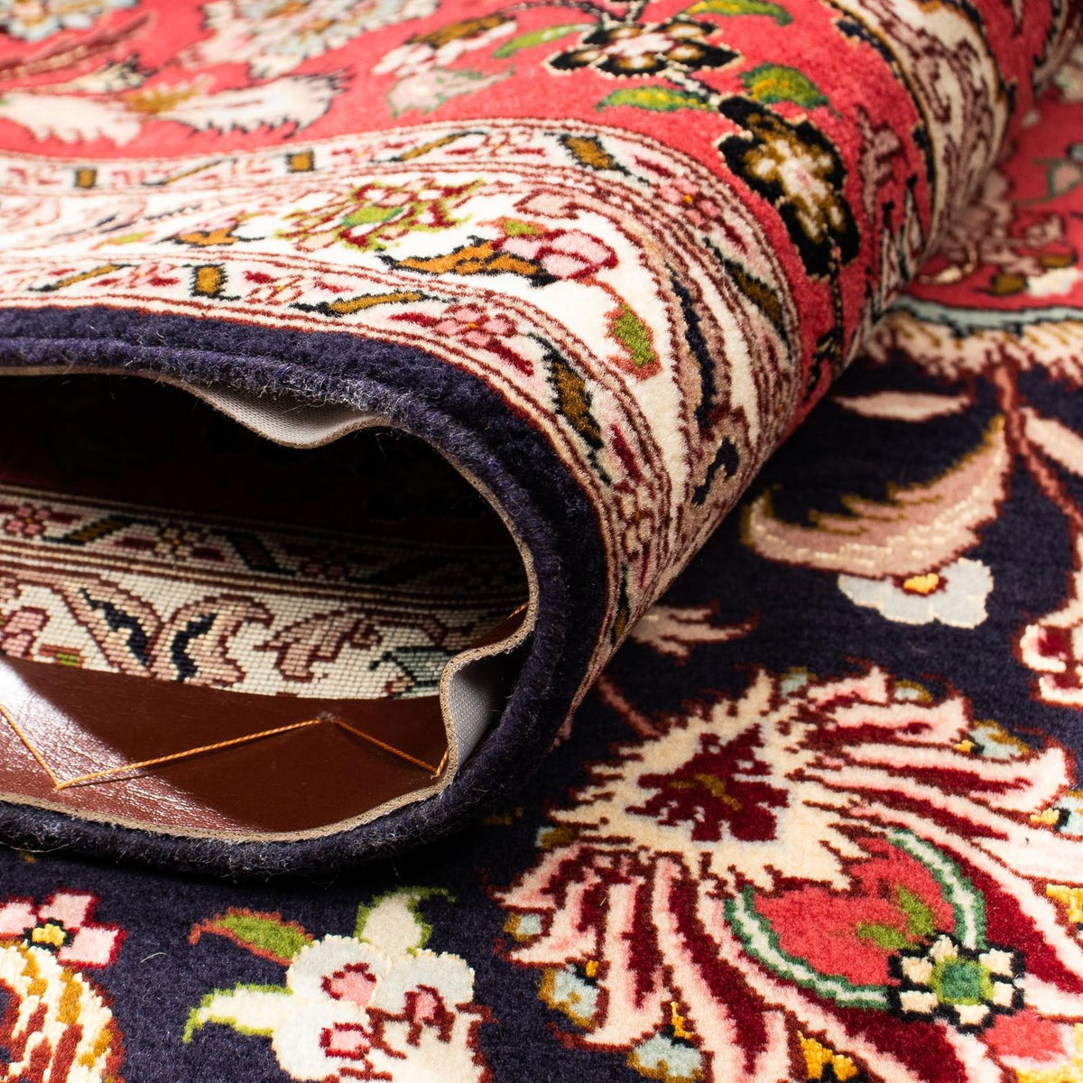 Dywan perski - Tabriz - Królewski - 302 x 203 cm - czerwony