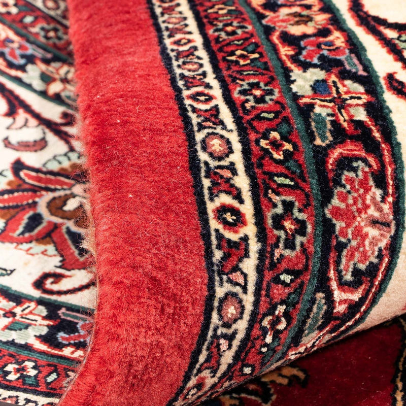 Dywan perski - Bijar - 284 x 241 cm - ciemna czerwień