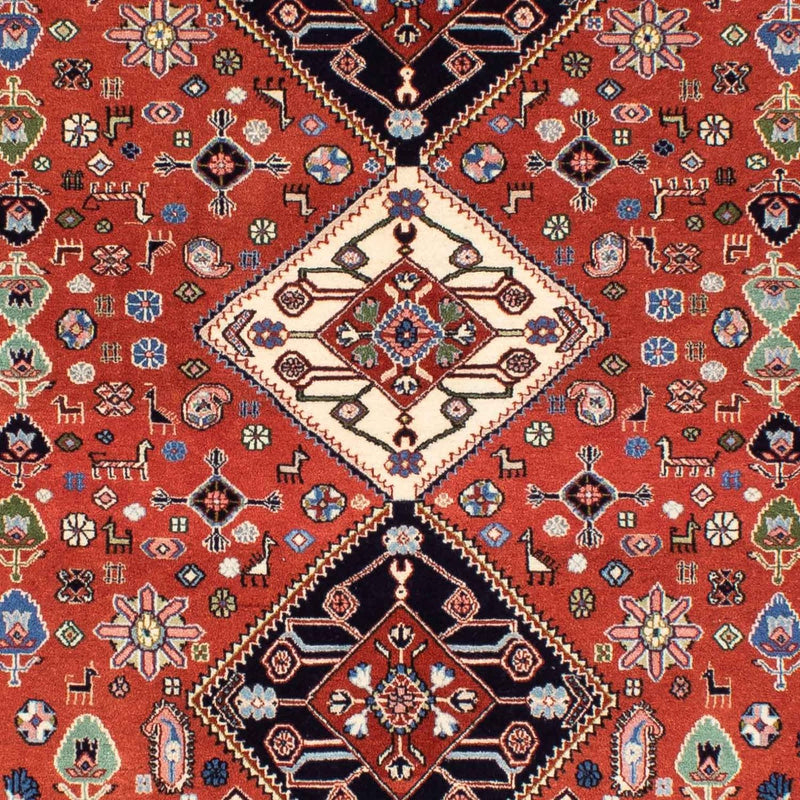 Dywan Gabbeh - Kashkuli perski - 194 x 156 cm - brązowy