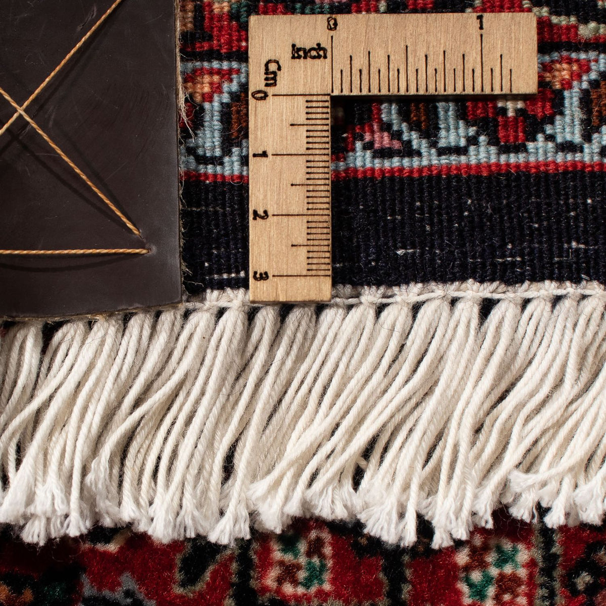 Dywan perski - Bijar - 304 x 204 cm - ciemna czerwień