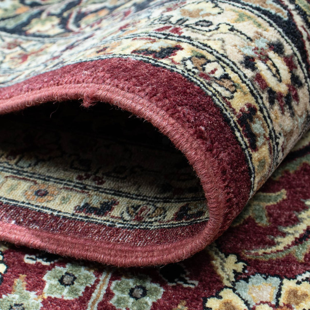 Dywan Zieglera - 300 x 245 cm - ciemna czerwień