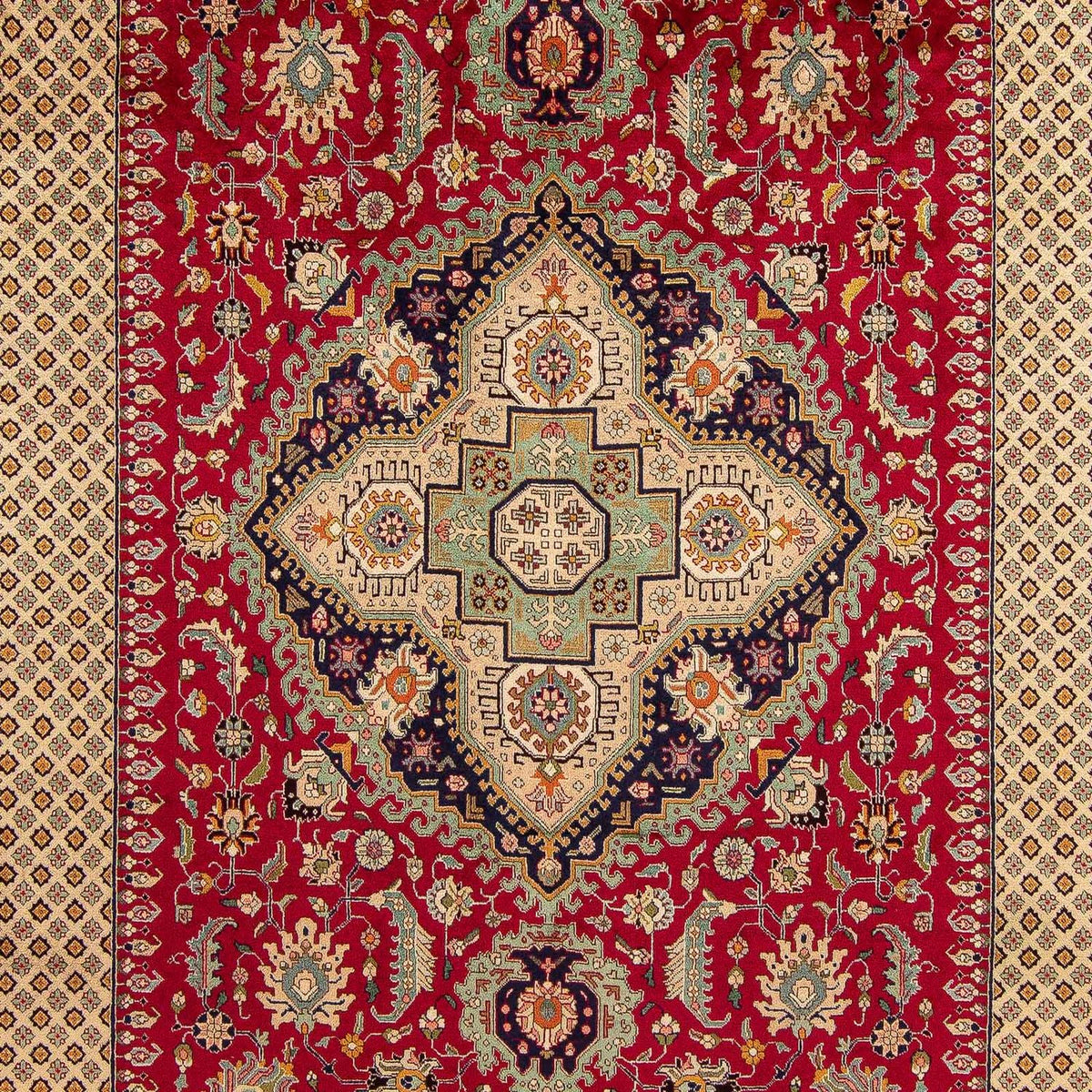 Dywan perski - Tabriz - 400 x 305 cm - czerwony