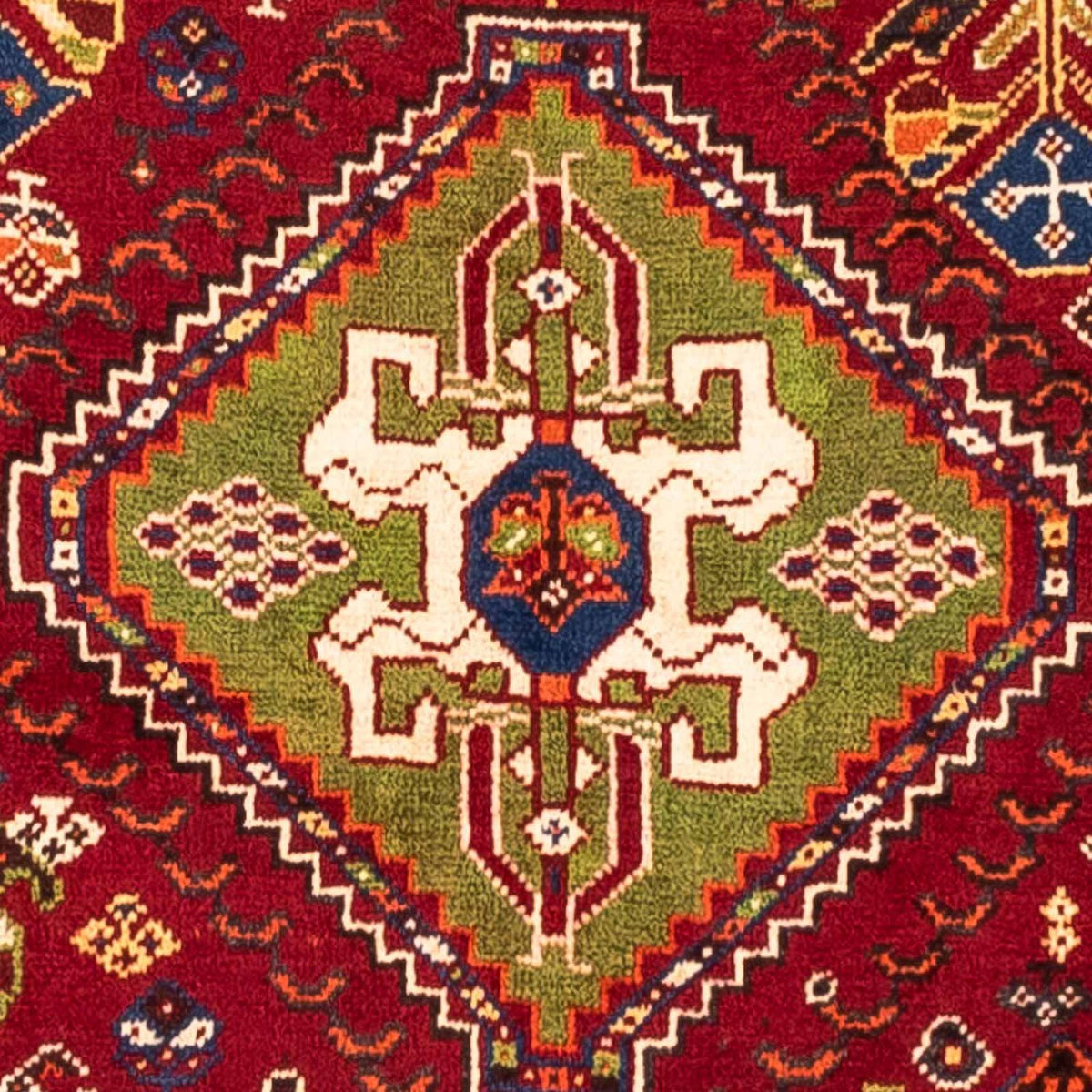 Perski dywan - Nomadyczny - 257 x 173 cm - ciemna czerwień