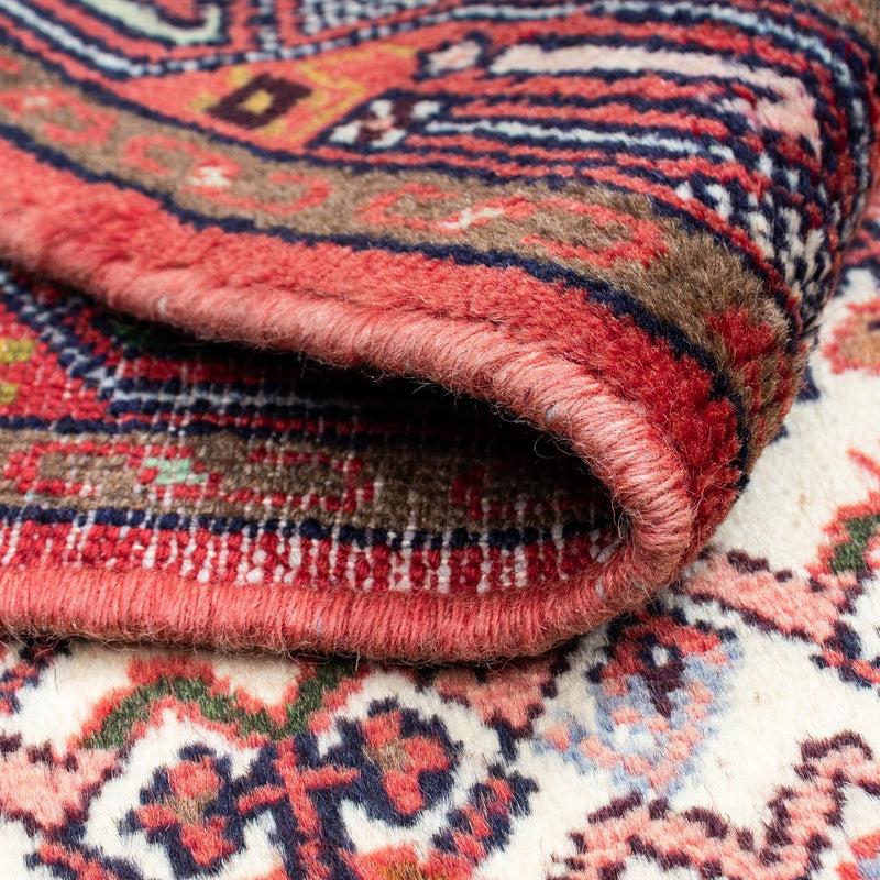 Perski dywan - Nomadyczny - 127 x 76 cm - czerwony