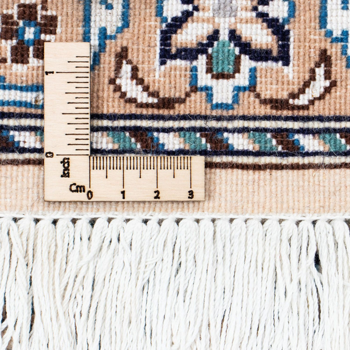 Dywan perski - Nain - Królewski - 314 x 194 cm - beżowy