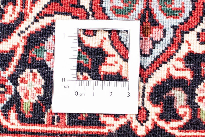 Dywan perski - Bijar - 343 x 251 cm - jasna czerwień