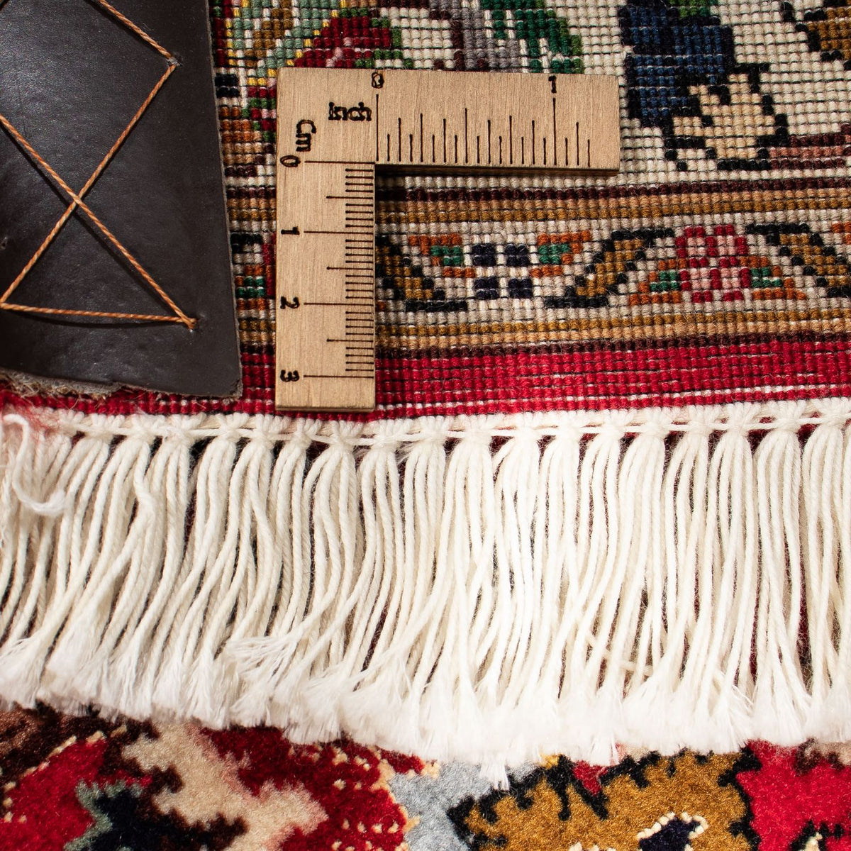 Dywan perski - Tabriz - Królewski kwadratowy  - 251 x 251 cm - czerwony