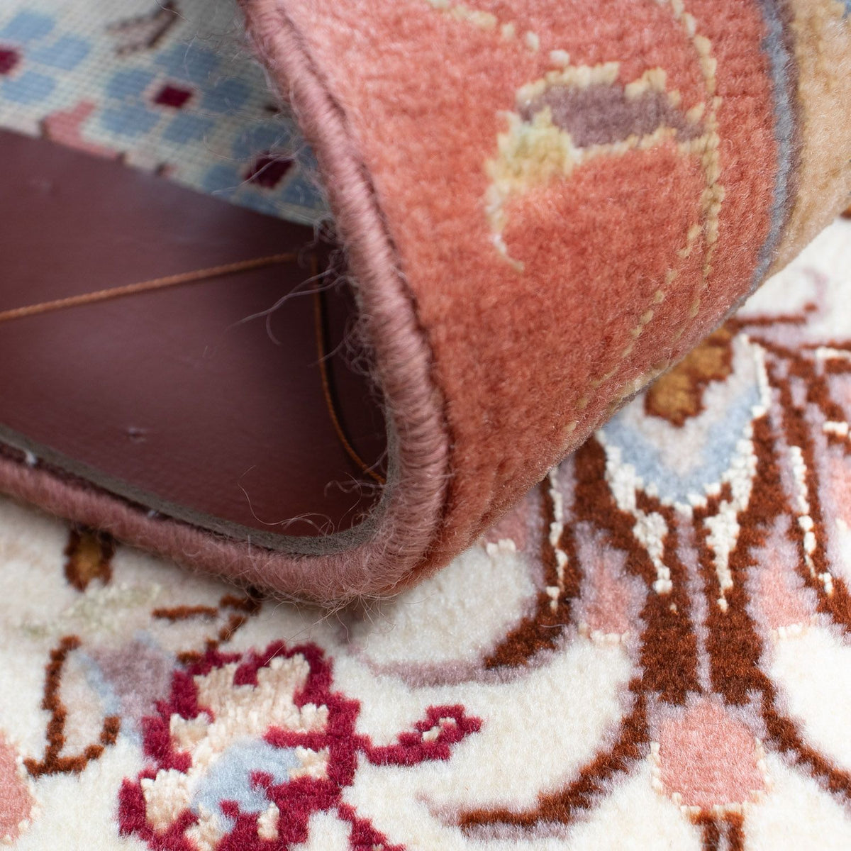 Dywan perski - Tabriz - Królewski - 90 x 60 cm - beżowy