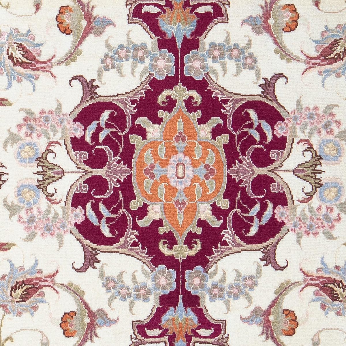 Dywan perski - Tabriz - Królewski - 89 x 64 cm - beżowy