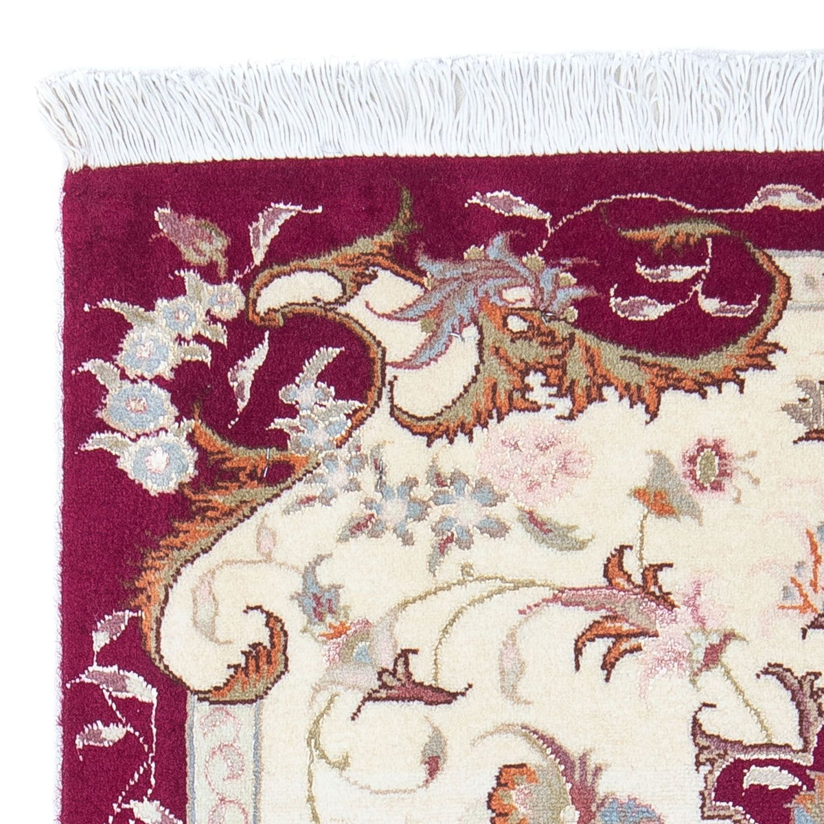 Dywan perski - Tabriz - Królewski - 89 x 64 cm - beżowy