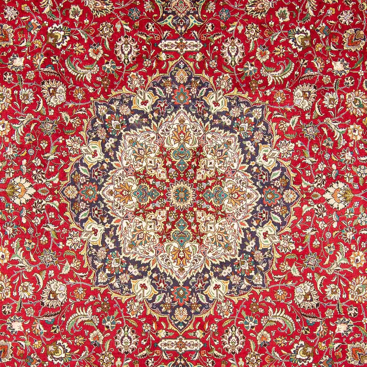 Dywan perski - Tabriz - Królewski - 398 x 300 cm - czerwony